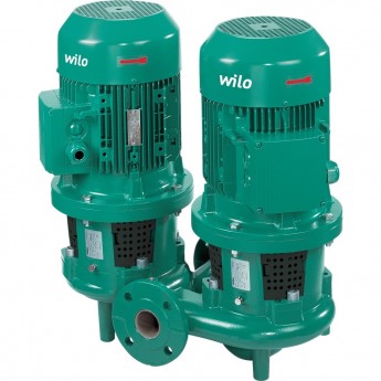 Циркуляционный насос с сухим ротором в исполнении INLINE с фланцевым соединением WILO CRONOTWIN-DL 150/335-37/4